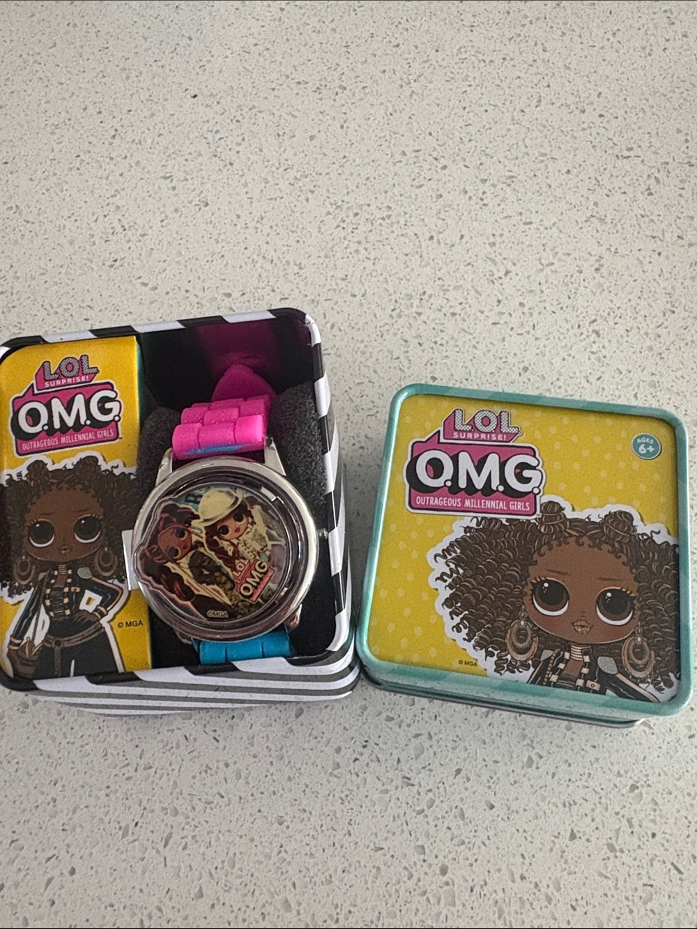 L.O.L. Surprise! O.M.G. Kids Pink & Blue Character Watch
